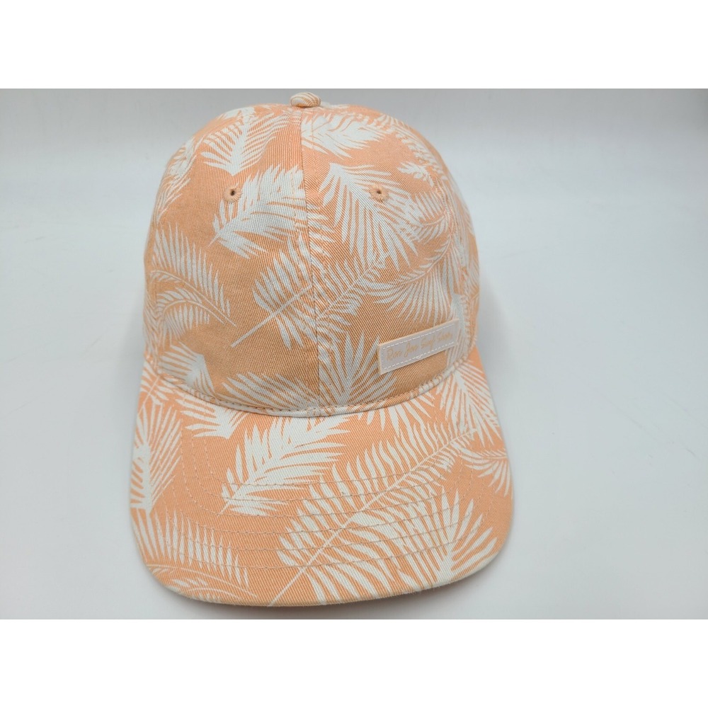 Ron Jon Surf Shop Floral All Over Print AOP Strapback Hat Cap Men Women Peach